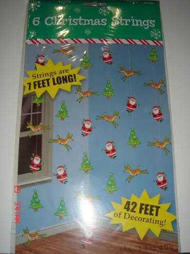 Pendenti natale 6pz 0883 - natale,