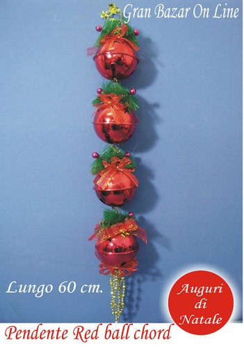 Natale pendente campane - pendente,