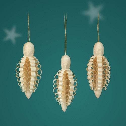 Pendenti albero chip 3er set - pendenti,