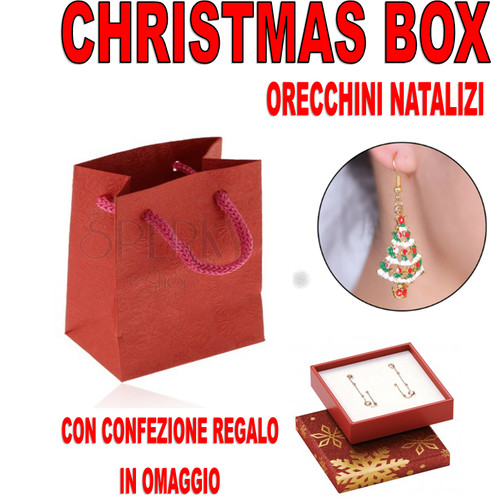 Orecchini pendenti natalizi - pendenti,