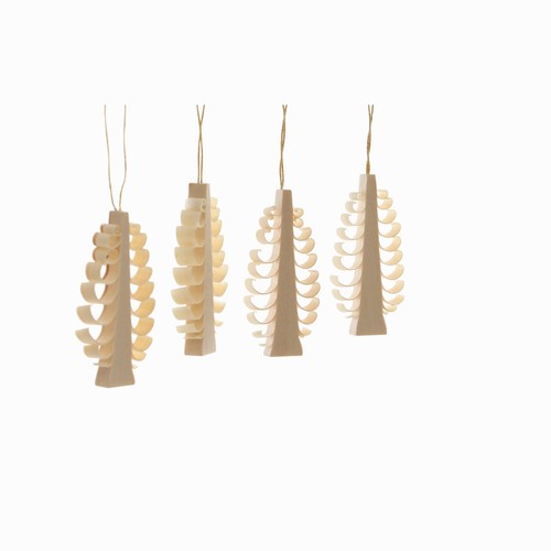 Pendenti albero chip 4er - albero, set