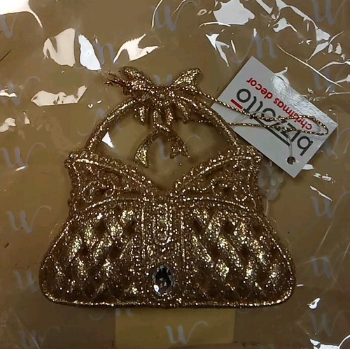 Borsetta gold goccia - gold, pendente