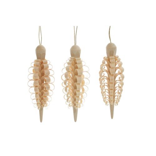 Pendenti albero pigna 3er set - pendenti,