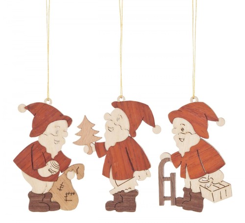Pendenti albero babbo natale - albero,