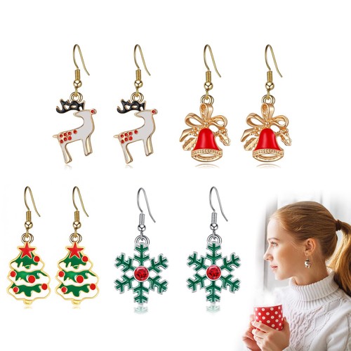 Dhweku orecchini natale per - orecchini,