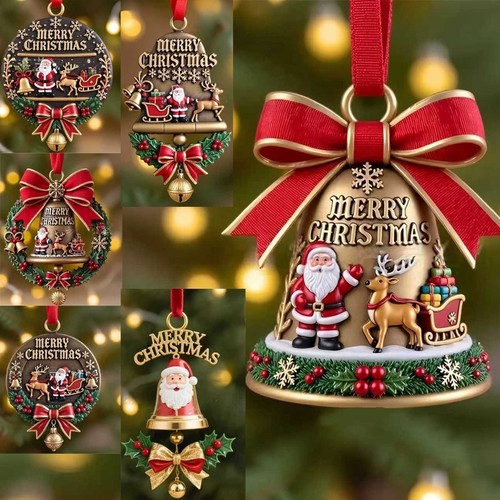 Campanelle babbo natale - 6x,