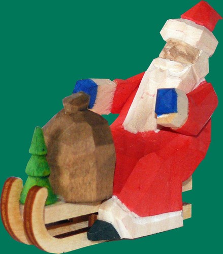 Pendenti albero babbo natale - pendenti,