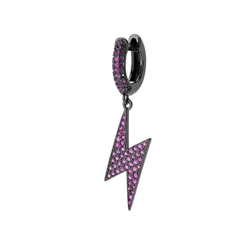 Orecchino donna fulmine - fulmine, fucsia