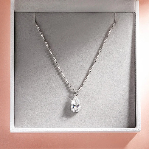 Collana taglio pera - collana,