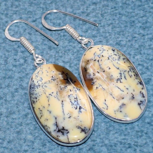Orecchini dendritici miele - orecchini,