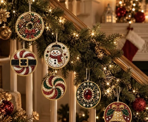 Perle natale diamanti kit 6 - natale,
